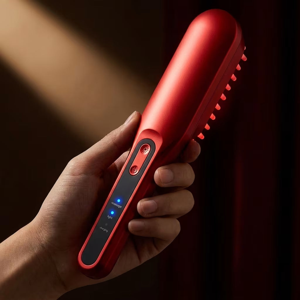 FDA Cleared Laser Hair Growth Comb for Thinning Hair – Men & Women
